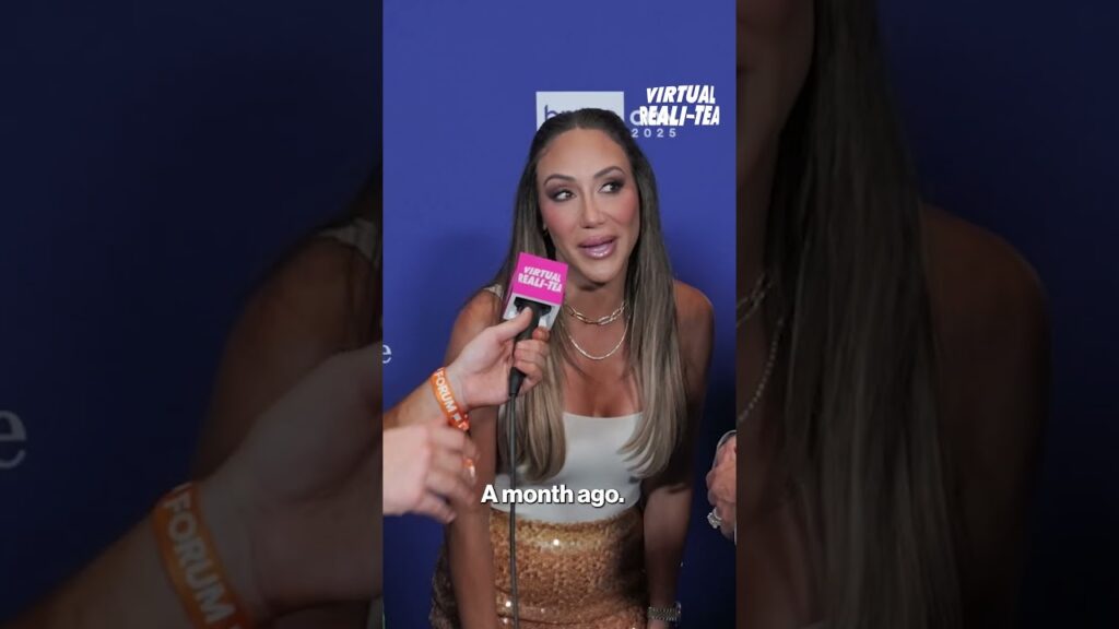 Dolores Catania and Melissa Gorga chat engagement and bridesmaids | Virtual Reali-Tea #shorts