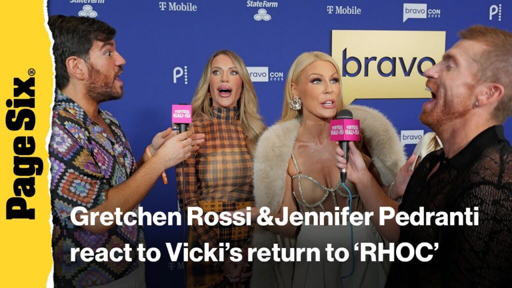 Gretchen Rossi & Jennifer Pedranti open up about Vicki Gunvalson RHOC return | Virtual Reali-Tea Gretchen Rossi & Jennifer Pedranti open up about Vicki Gunvalson RHOC return | Virtual Reali-Tea