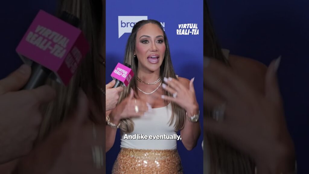 Melissa Gorga: 1 word that sums up sit-down with Teresa & Joe: “Relief” | Virtual Reali-Tea #shorts