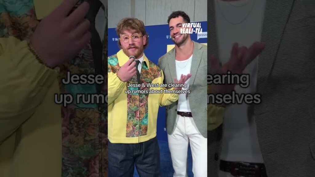 'Summer House’ stars Jesse Solomon and West Wilson dispel rumors | Virtual Reali-Tea #shorts