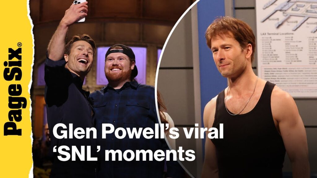 Glen Powell’s viral ‘Saturday Night Live’ moments – Leslie Bibb, Fall Out Boy react Glen Powell's viral 'Saturday Night Live' moments – Leslie Bibb, Fall Out Boy react