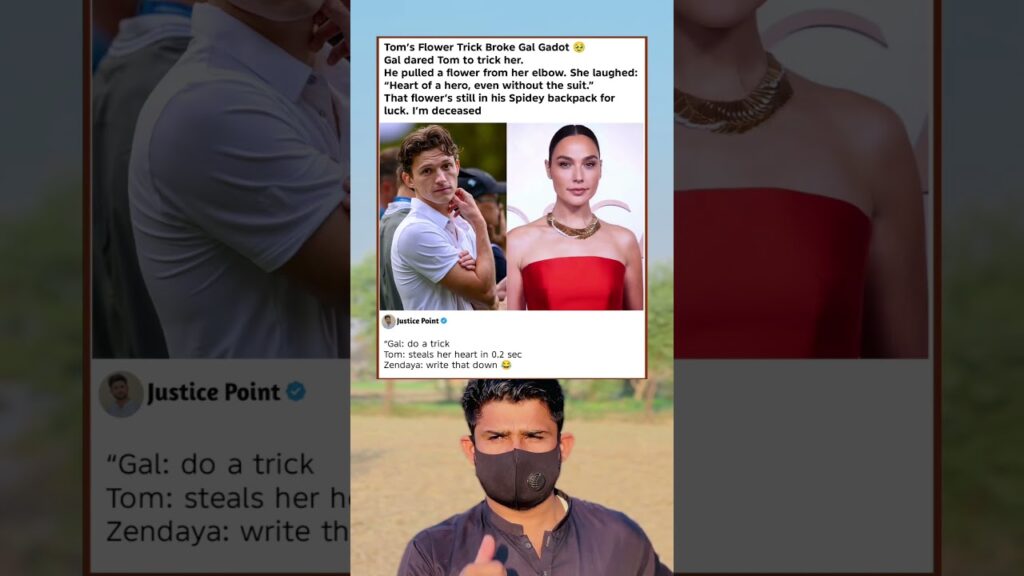 Tom Holland BROKE Gal Gadot with this ONE trick!#shortsvideo#shorts#memes