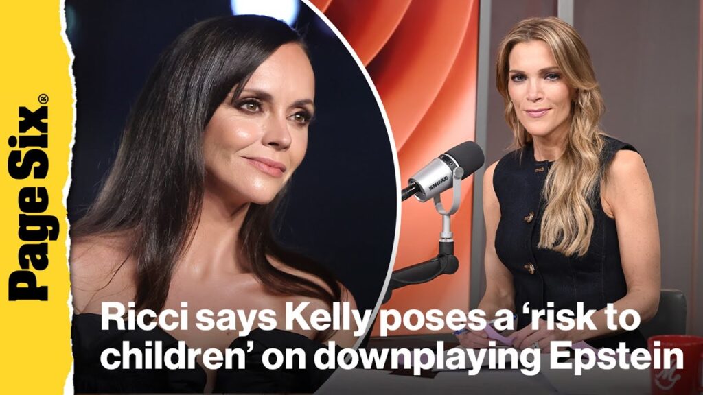 Christina Ricci says Megyn Kelly poses a ‘risk to children’ after minimizing Jeffrey Epstein crimes Christina Ricci says Megyn Kelly poses a ‘risk to children’ after minimizing Jeffrey Epstein crimes