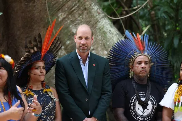 William visited the heart of the Amazon
