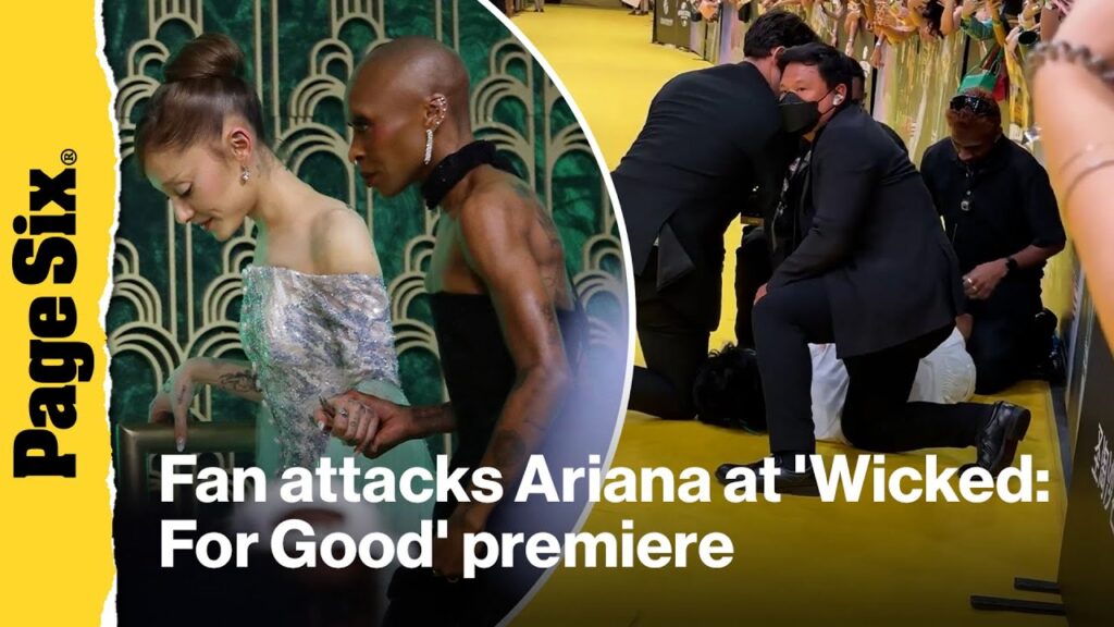 Fan who attacked Ariana Grande at ‘Wicked: For Good’ Singapore premiere arrested Fan who attacked Ariana Grande at 'Wicked: For Good' Singapore premiere arrested