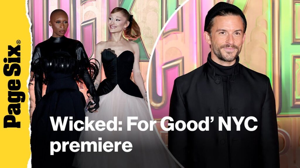 'Wicked: For Good' NYC premiere red carpet: Ariana Grande, Jonathan Bailey, Cynthia Erivo and more