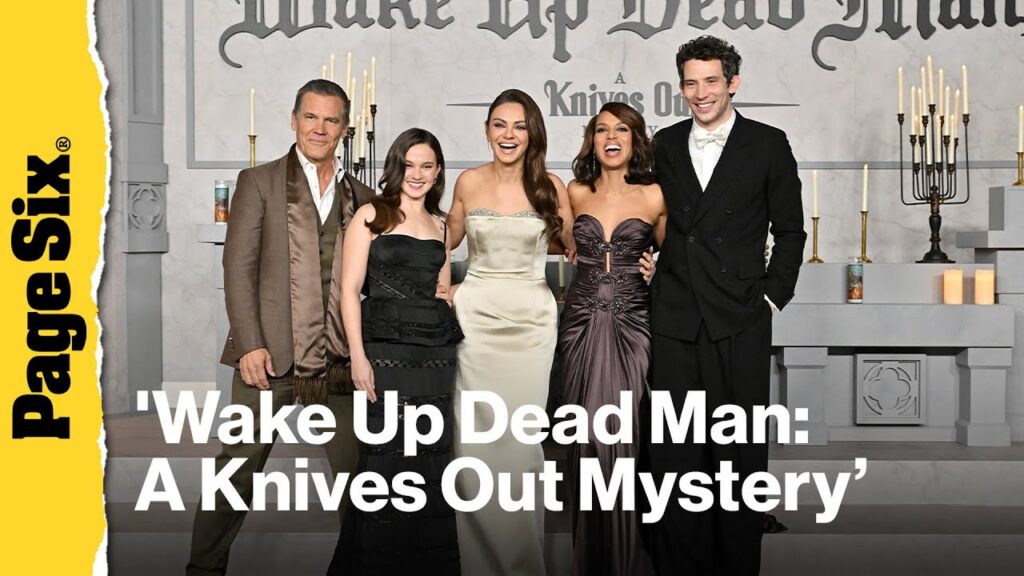 Mila Kunis, Kerry Washington and more attend the Wake Up Dead Man: A Knives Out Mystery LA premiere