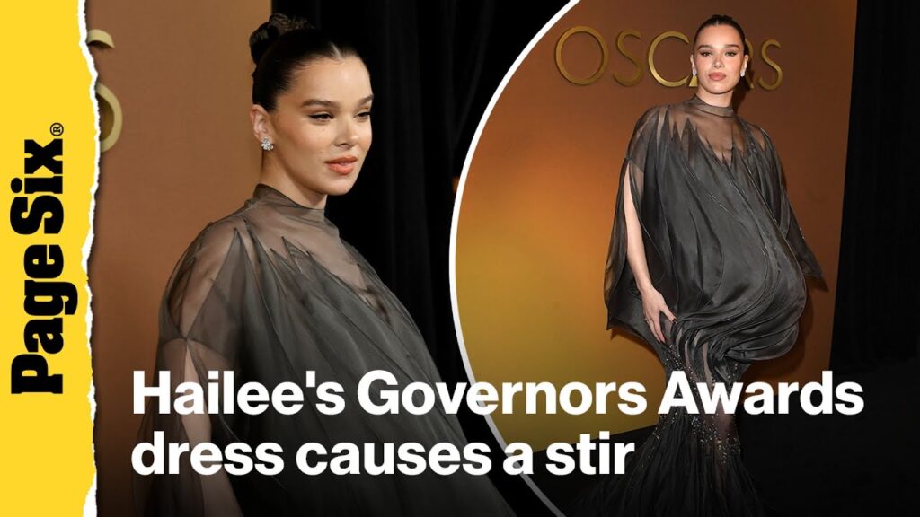 Hailee Steinfeld’s sculptural dress causes a stir at the 2025 Governors Awards Hailee Steinfeld's sculptural dress causes a stir at the 2025 Governors Awards