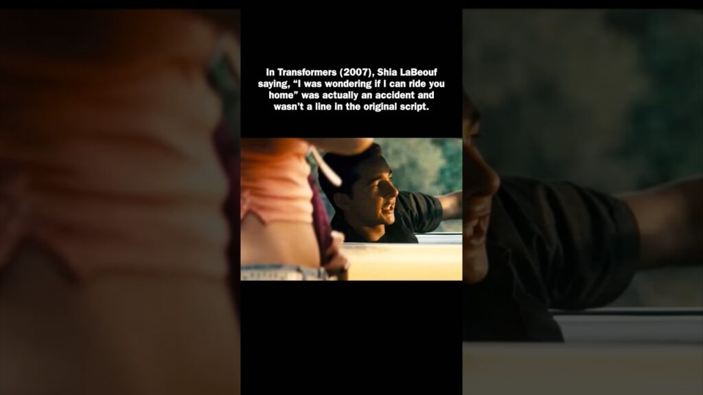 When Shia LaBeouf Got Too Excited For Megan Fox in TRANSFORMERS