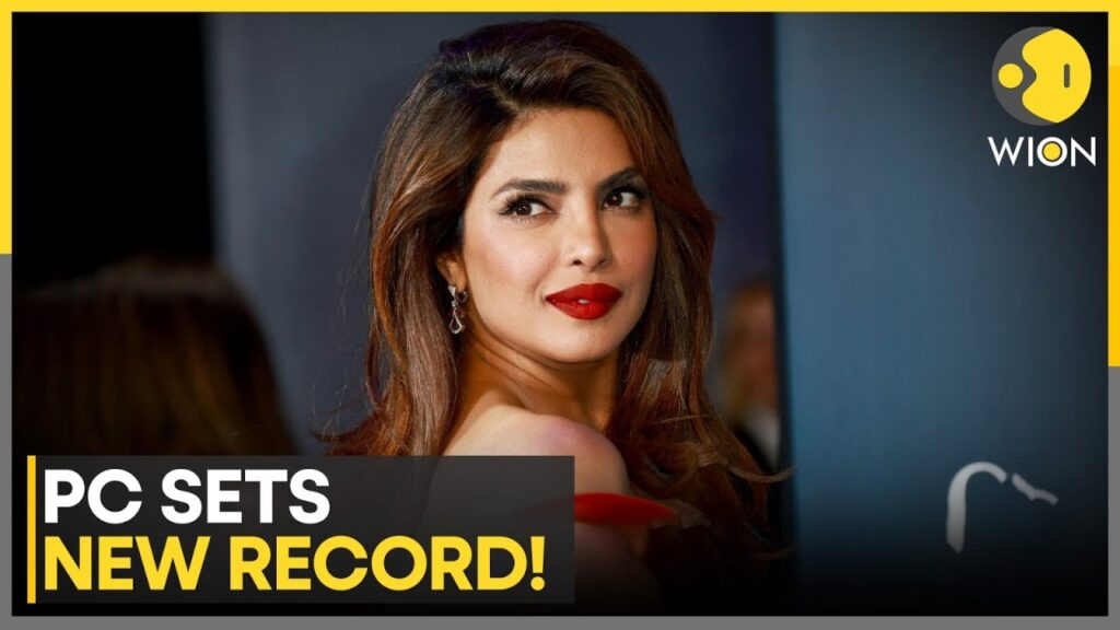 Priyanka Chopra Jonas Breaks New Record | A Historic Win for Female Stars! | WION