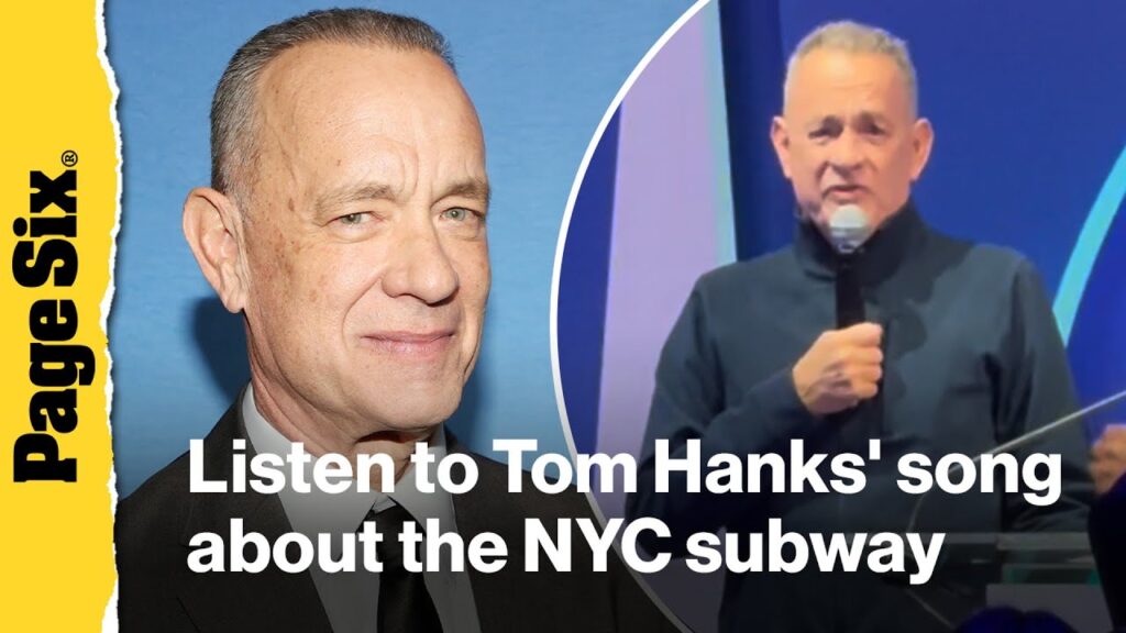 Tom Hanks loves the NYC subway so much he made a song about it: Listen Tom Hanks loves the NYC subway so much he made a song about it: Listen