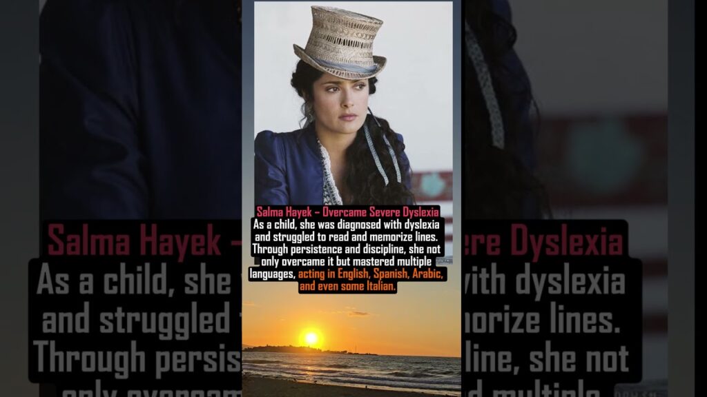 Salma Hayek – Overcame Severe Dyslexia #facts #new #movie #history #love #hollywood  #love