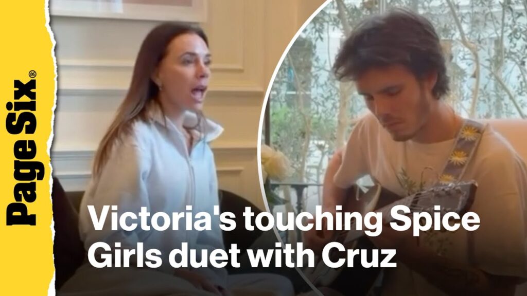 Victoria Beckham revisits her Spice Girls days with touching duet featuring son Cruz Victoria Beckham revisits her Spice Girls days with touching duet featuring son Cruz