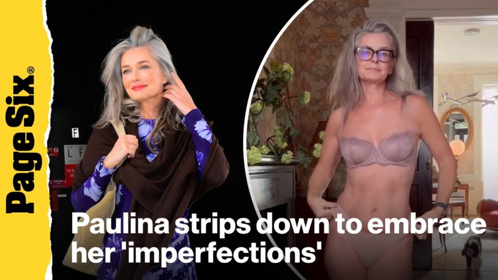 Supermodel Paulina Porizkova, 60, strips down to her lingerie to embrace her ‘imperfections’ Supermodel Paulina Porizkova, 60, strips down to her lingerie to embrace her 'imperfections'