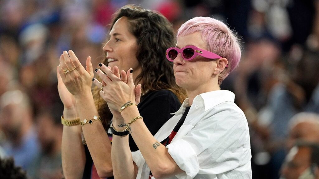 Megan Rapinoe questions Save Women’s Sports movement Megan Rapinoe questions Save Women's Sports movement