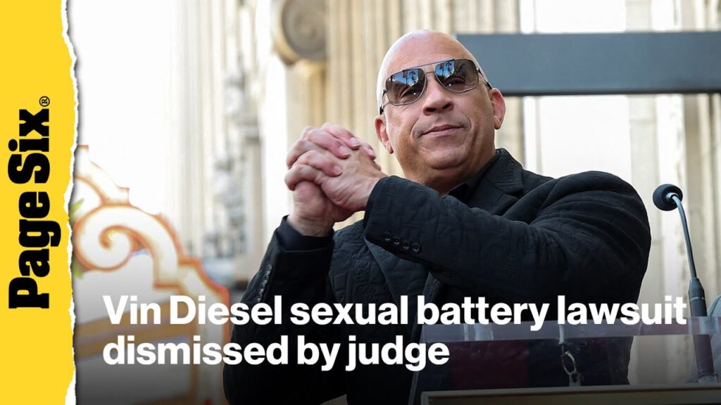 Vin Diesel sexual battery lawsuit dismissed by judge