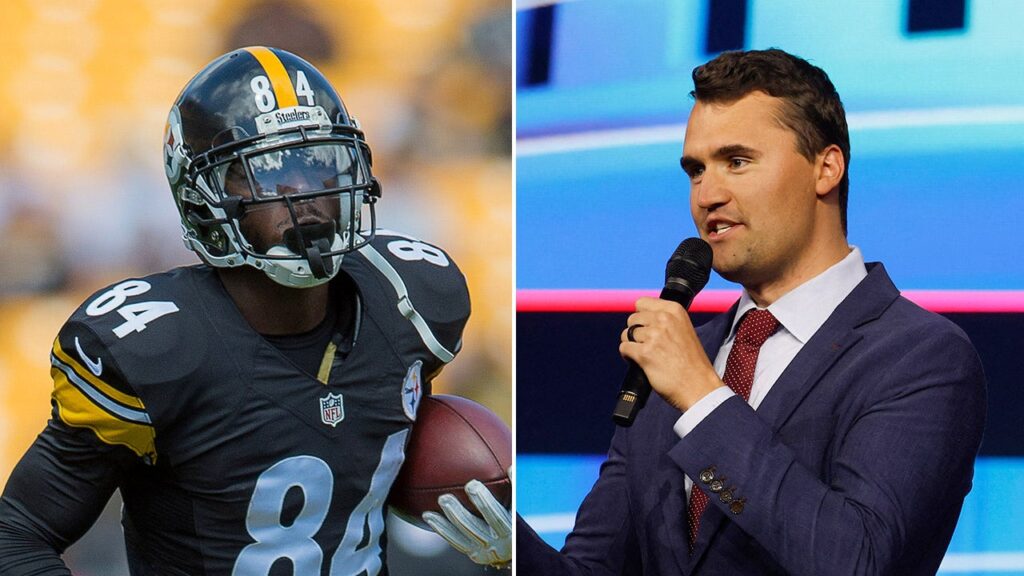 Antonio Brown makes Charlie Kirk joke during livestream with Tekashi 6ix9ine Antonio Brown makes Charlie Kirk joke during livestream with Tekashi 6ix9ine