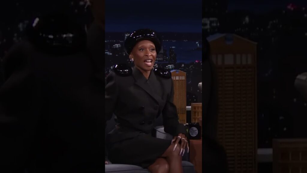 'Wicked' star Cynthia Erivo explains story behind her viral meme #shorts