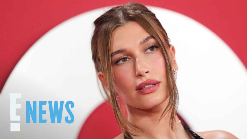 Hailey Bieber Stuns in Backless Sheer Dress With G-String | E! News