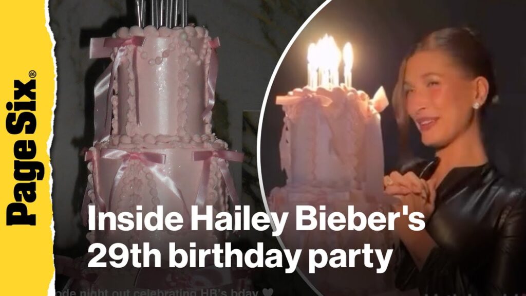 Inside Hailey Bieber's star-studded 29th birthday party