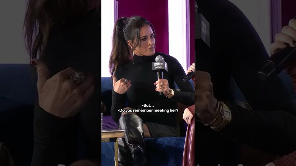 Kyle Richards responds to Stacey Rusch's comment about her being unfriendly. #BravoCon #Bravo