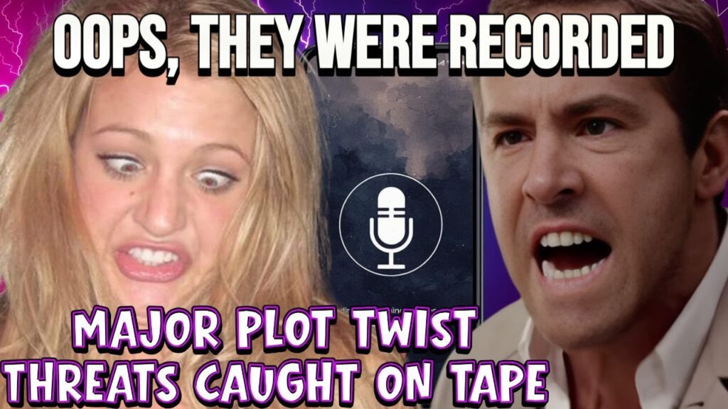 Blake Lively & Ryan Reynolds Caught in Secret Audio THREATENING to HIJACK $30M Film From Baldoni Blake Lively & Ryan Reynolds Caught in Secret Audio THREATENING to HIJACK $30M Film From Baldoni
