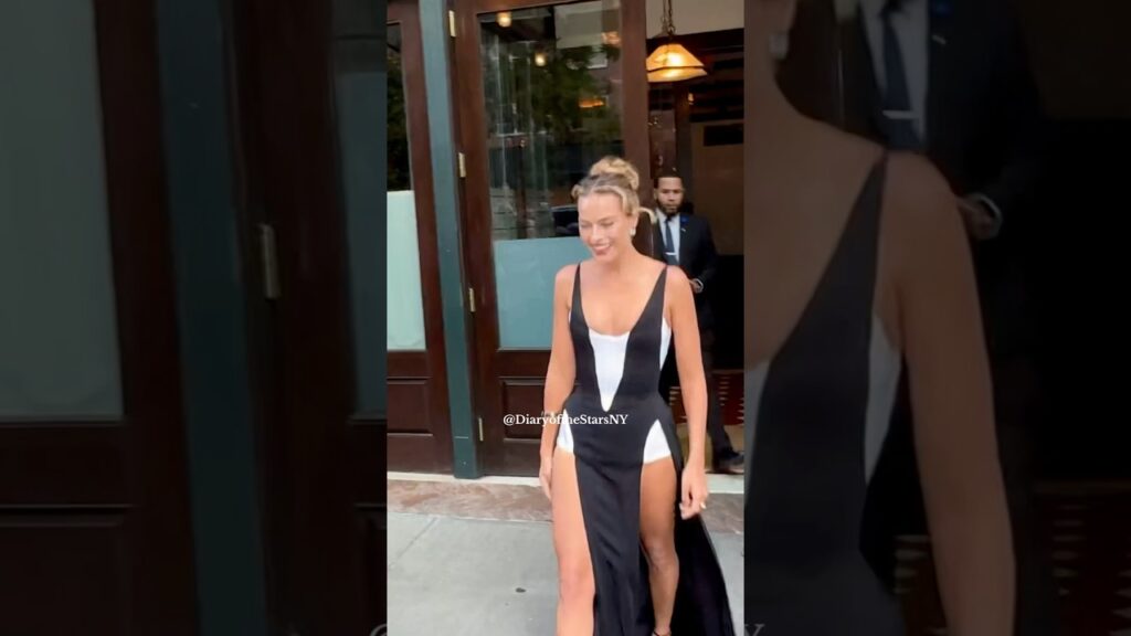 Margot Robbie, radiant in Mugler, makes a statement at the NY’ premiere  ✨🎬 #MargotRobbie