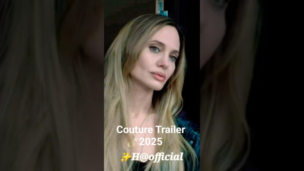 Angelina Jolie New Coming Movie Couture Trailer 2025  💘#Angelina #jolie #couture #film #shorts