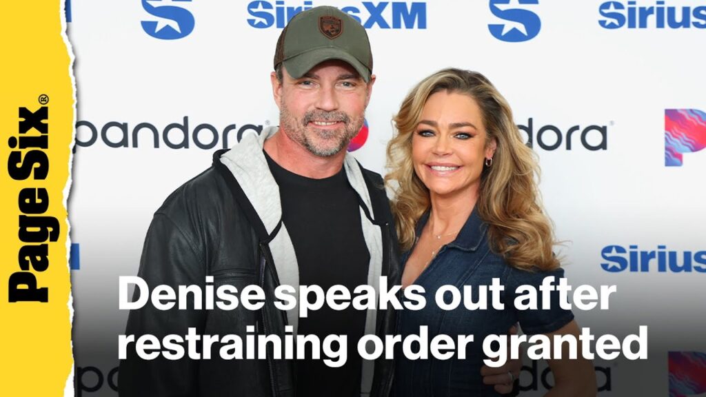 Denise Richards breaks silence after being granted restraining order against Aaron Phypers