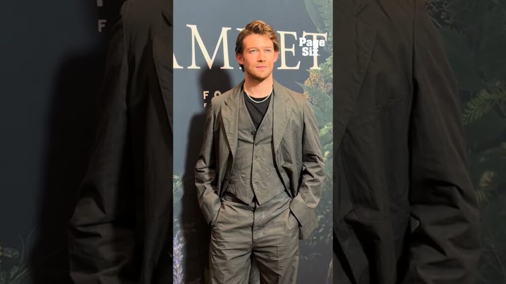 Joe Alwyn attends a special screening of Focus Features' 'Hamnet' in NYC 🎬 #shorts