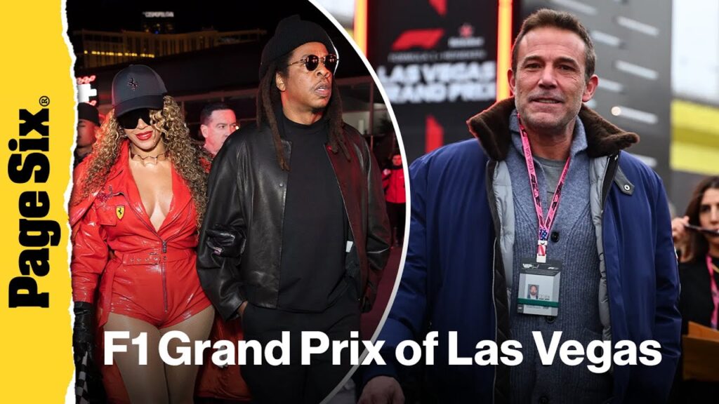 See all of the celebs at F1 Grand Prix of Las Vegas: Beyoncé, Jay-Z, Ben Affleck, more See all of the celebs at F1 Grand Prix of Las Vegas: Beyoncé, Jay-Z, Ben Affleck, more
