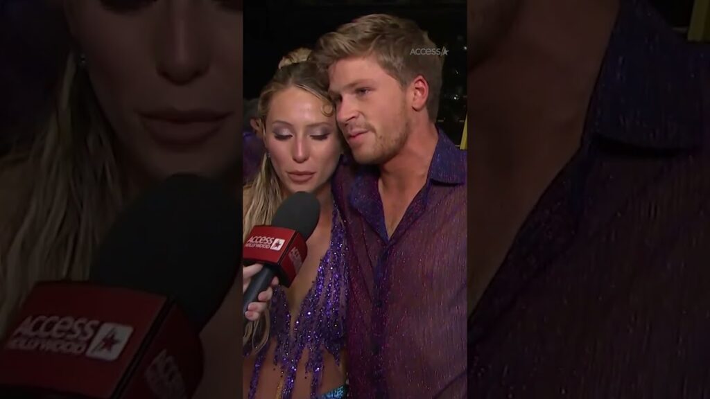 #RobertIrwin and #AlixEarle still can't believe they're heading to the #DWTS finale!