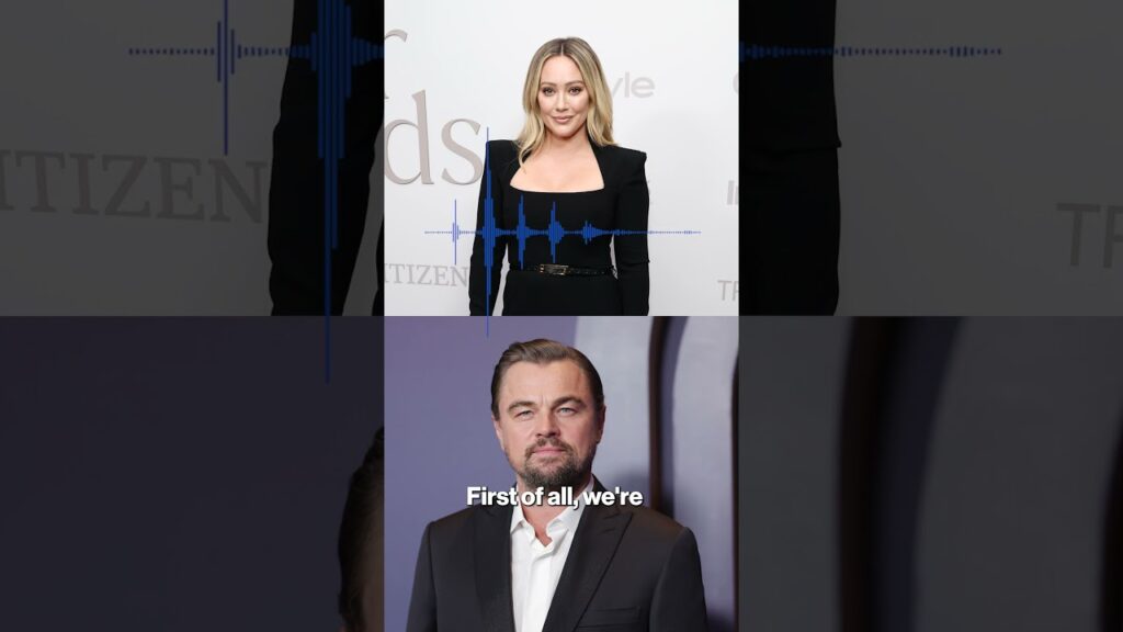 Hilary Duff addresses speculation that new single 'Mature' is about Leonardo DiCaprio #shorts
