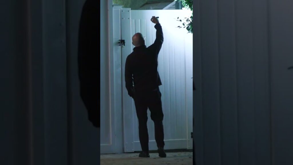 Scene outside home invasion of Selena Gomez’s mother-in-law's house #shorts