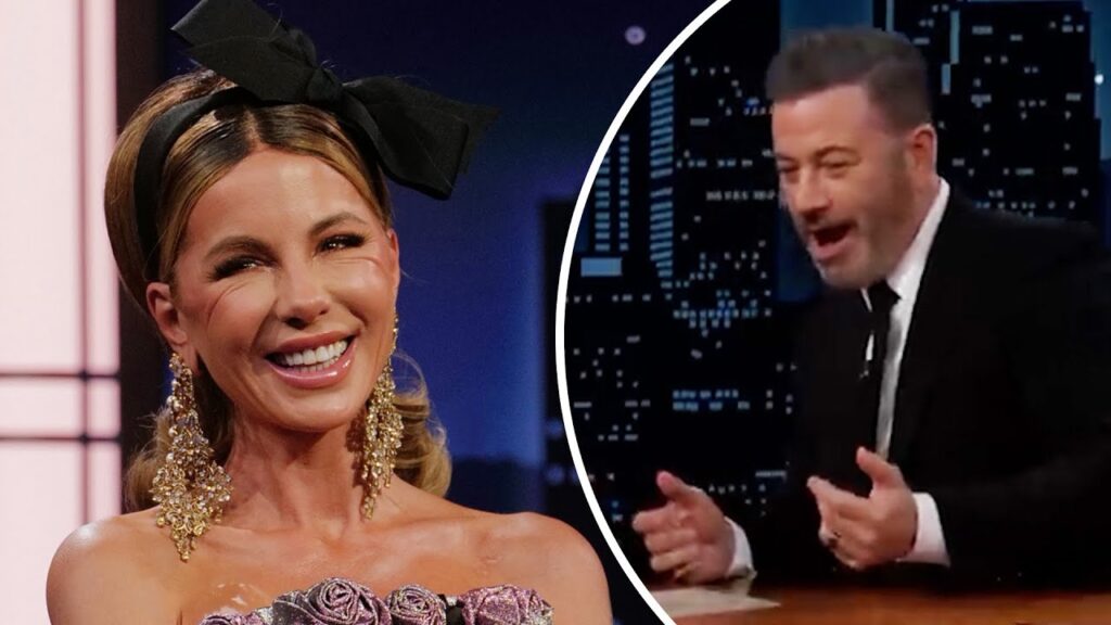 Watch Kate Beckinsale Stun Jimmy Kimmel w/ Claim Her Daughter's Boyfriend LAID 2 EGGS