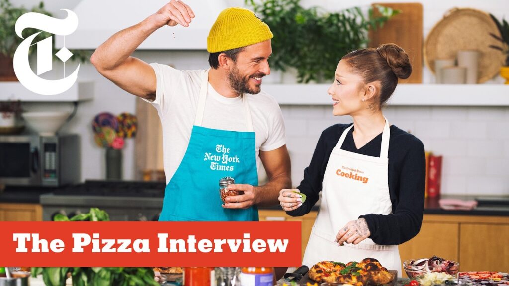 Wicked’s Ariana Grande and Jonathan Bailey: The Pizza Interview | NYT Cooking
