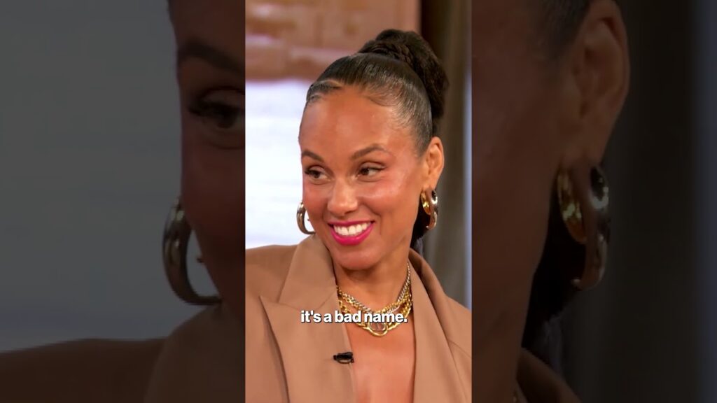 Alicia Keys shares the inspiration behind her stage name #shorts