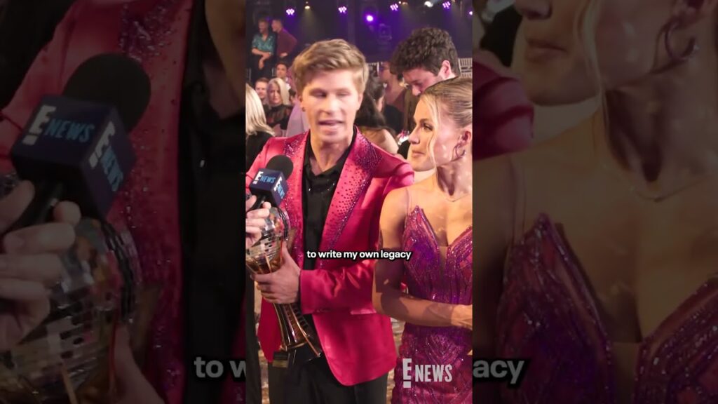 Our mirrorball champs. 🥹🪩 Robert Irwin and Witney Carson reflect on their #DWTS experience.