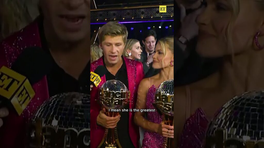 Robert Irwin and Witney Carson React to #dancingwiththestars Win #dwts #robertirwin