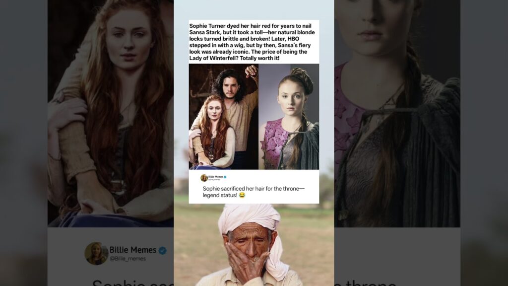 Sophie Turner DESTROYED Her Real Hair for Sansa Stark! 😱🔥 Worth It for the Throne?