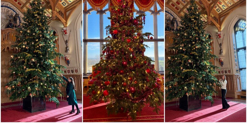 First look at Windsor Castle's sparkly Christmas décor