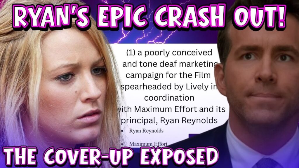 Ryan Reynolds CRASHES OUT: ACCUSED of DESTROYING Blake Lively's CAREER in SHOCKING UNSEALED EVIDENCE