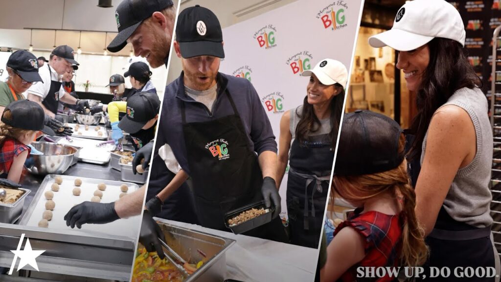 See Archie & Lilibet Help Meghan Markle & Prince Harry Prep Thanksgiving Meals