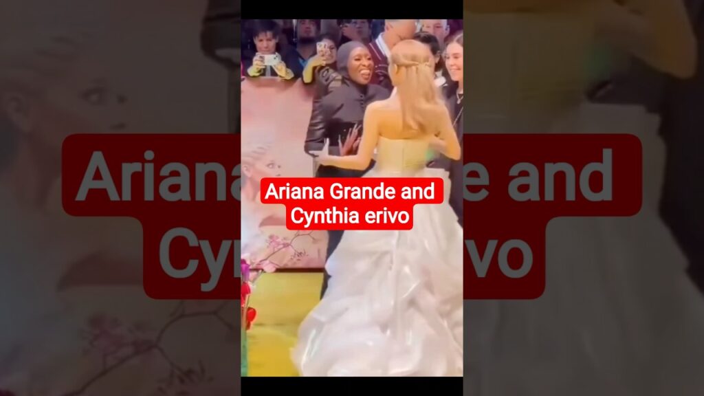 Cynthia erivo and ariana Grande Cynthia erivo and ariana Grande