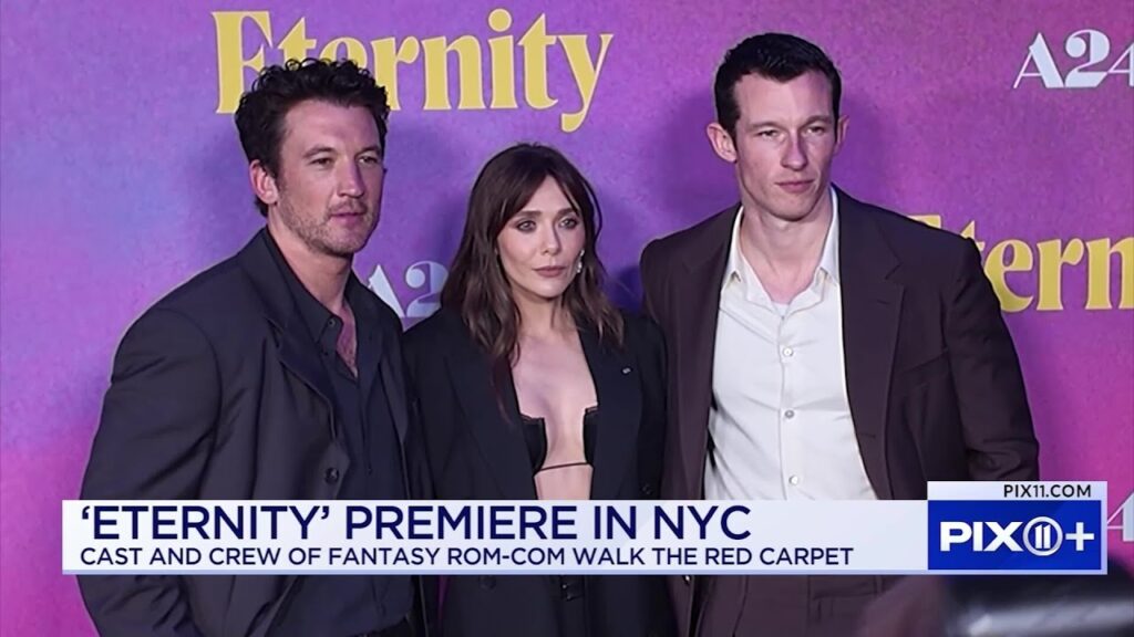 Elizabeth Olsen, Miles Teller walk red carpet at premiere of ‘Eternity’ in NYC Elizabeth Olsen, Miles Teller walk red carpet at premiere of ‘Eternity’ in NYC
