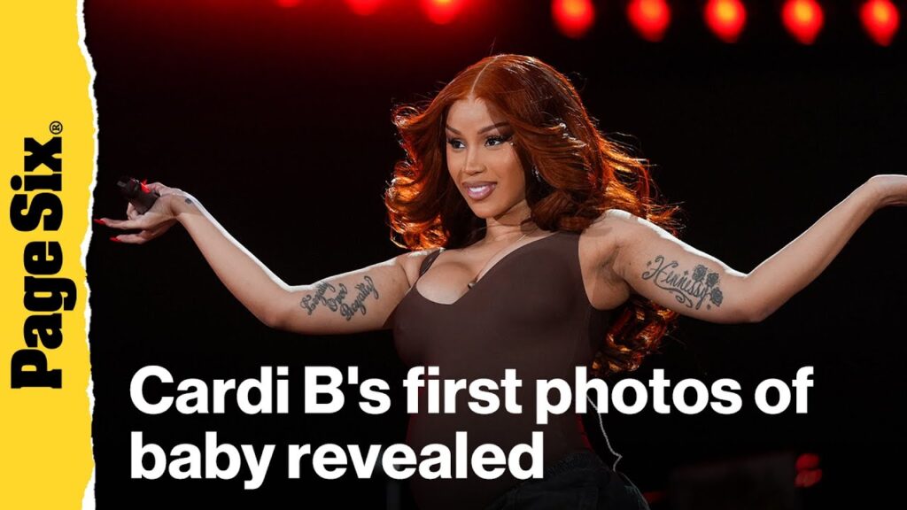 Cardi B shares first photos of baby son