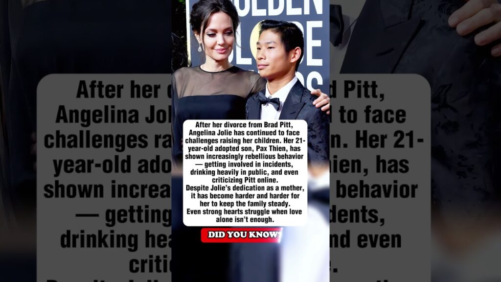 Angelina Jolie’s Son Pax Thien Breaks His Silence #angelinajolie #bradpitt #shorts Angelina Jolie's Son Pax Thien Breaks His Silence #angelinajolie #bradpitt #shorts