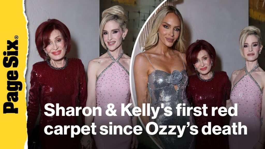 Sharon and Kelly Osbourne make first red carpet appearance since Ozzy’s heartbreaking death Sharon and Kelly Osbourne make first red carpet appearance since Ozzy's heartbreaking death