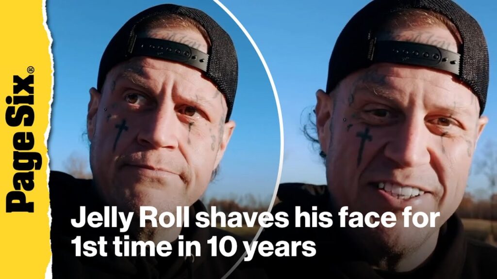Slimmed-down Jelly Roll reveals DRAMATIC new look after shaving his face for first time in 10 years Slimmed-down Jelly Roll reveals DRAMATIC new look after shaving his face for first time in 10 years