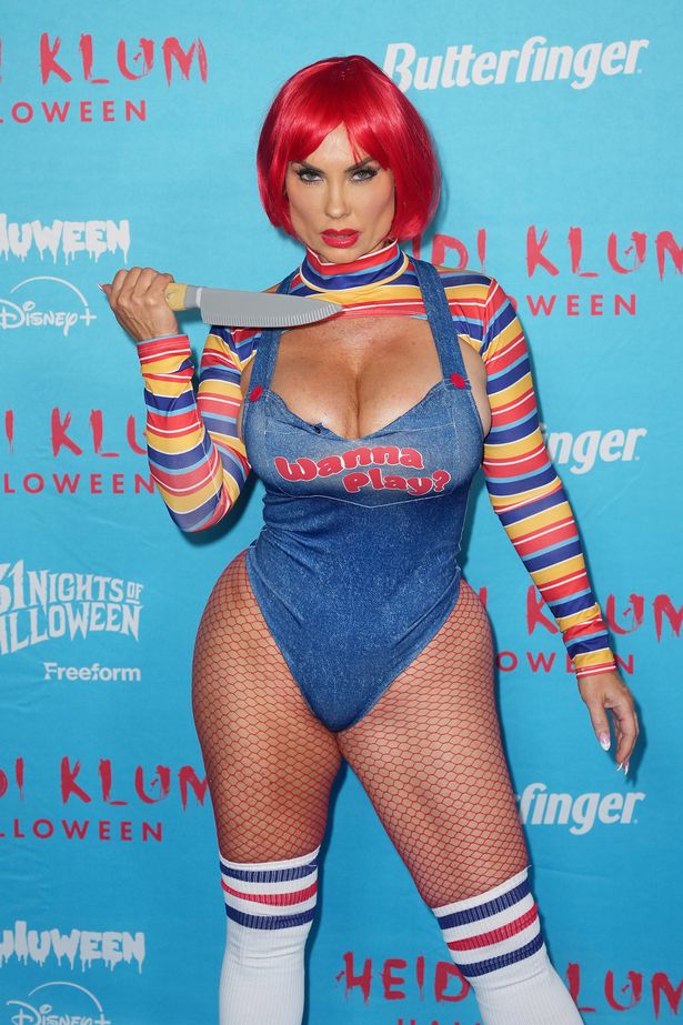 Coco dressed up for Heidi Klum's Halloween bash last week in New York
